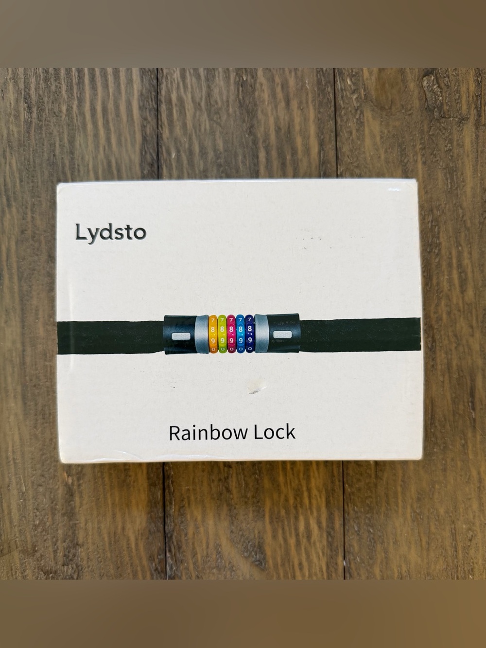 Lydsto Rainbow Color Combination Lock
New in box